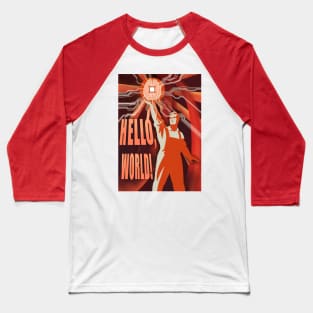 Soviet propaganda style poster. Baseball T-Shirt